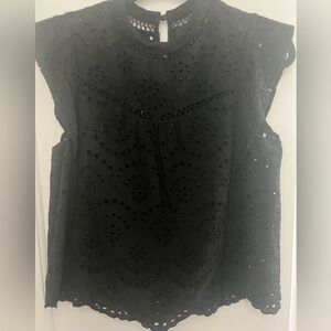 7 for All Mankind crochet top. Excellent condition. Size medium.